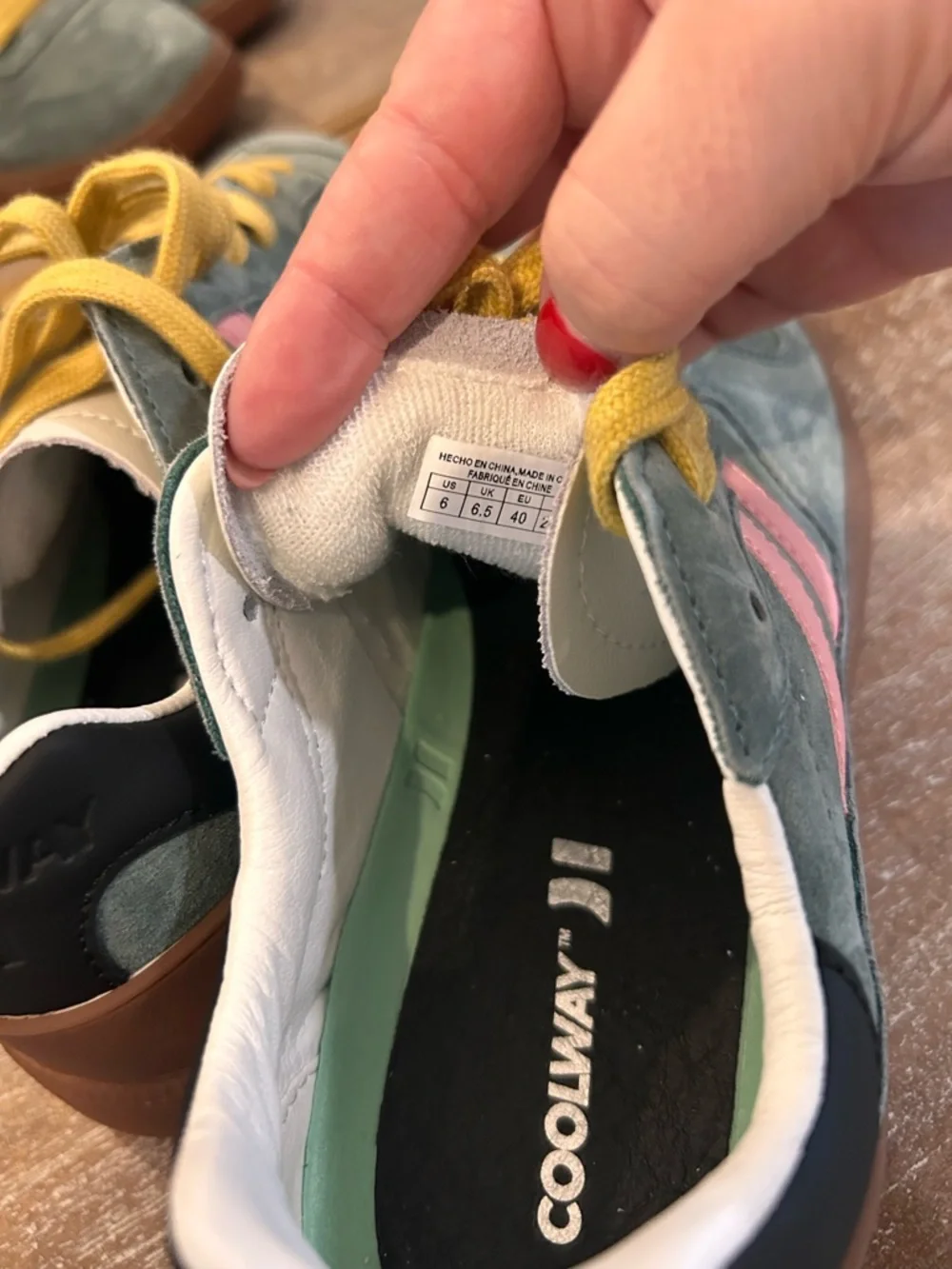 New Coolway Goal Sneakers Urban Outfitters Green - Picture 5 of 5